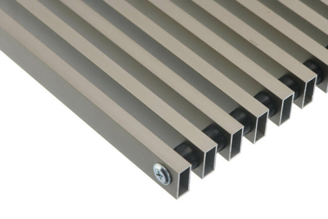 Closed Profile Roll-Up Stainless Steel Anodized